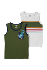 2-Pack Cotton Tanks