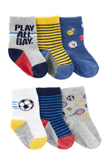 6-Pack Sports Socks