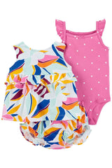 3-Piece Floral Diaper Cover Set