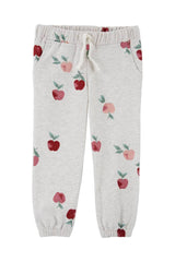 Apple Pull-On French Terry Joggers
