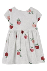 Apple Pocket Jersey Dress